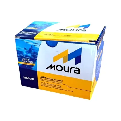 Bateria Moto Moura MA3-AD
