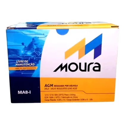 Bateria Moto Moura MA8-I