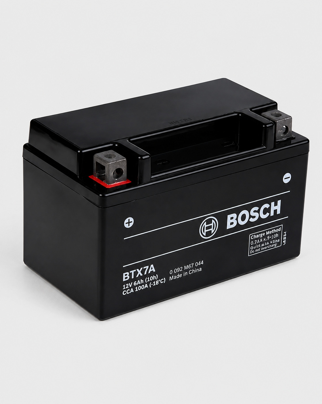 Batería Bosch 0092M67044 BTX7A 12v - 6ah AGM